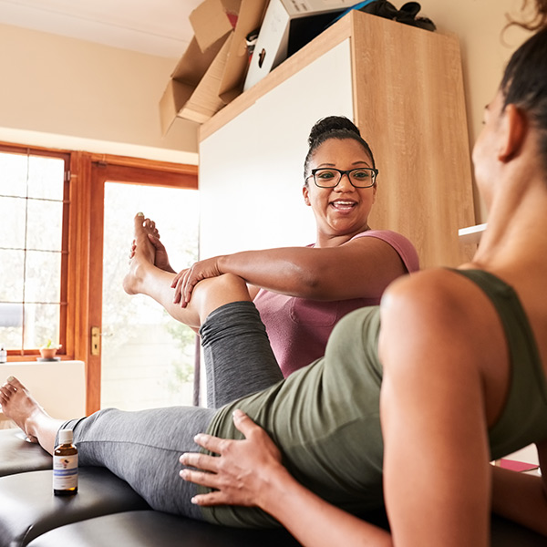 women smiling and happy for chiropractic